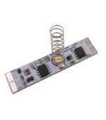 WŁĄCZNIK  ZE ŚCIEMNIACZEM DO WBUDOWANIA W PROFIL ALUMINIOWY Z TAŚMĄ LED