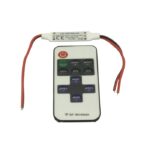ŚCIEMNIACZ LED RF 72W MINI Z PILOTEM RADIOWYM  - Z PRZEWODAMI DO LUTOWANIA