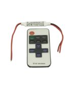 ŚCIEMNIACZ LED RF 72W MINI Z PILOTEM RADIOWYM  - Z PRZEWODAMI DO LUTOWANIA