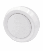 ANEMOSTAT NAWIEWNO-WYWIEWNY Z KOŁNIERZEM FI100mm REGULOWANY BIAŁY ABS