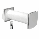 REKUPERATOR DOMOWY ŚCIENNY Z PILOTEM Z CZUJNIKIEM WILGOCI VENTS SOLO+ FI100mm