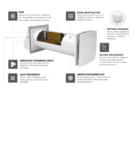 REKUPERATOR DOMOWY ŚCIENNY Z PILOTEM Z CZUJNIKIEM WILGOCI VENTS SOLO+ FI100mm - obrazek 2