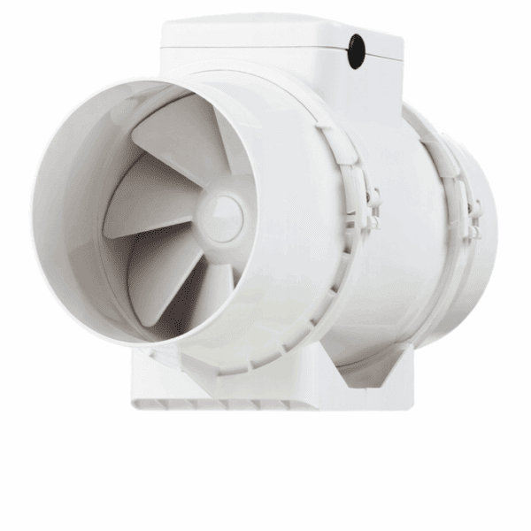 WENTYLATOR KANAŁOWY O PRZEPŁYWIE MIESZANYM FI100mm Z TIMEREM WYDAJNY 187m3/h VENTS