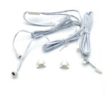 WŁĄCZNIK LED SENSOR DO SZAF PODWÓJNY BIAŁY 60W DLA 12V 100W DLA 24V