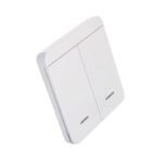 PRZYCISK PODWÓJNY BEZPRZEWODOWY 433MHZ FUTURO BIAŁY