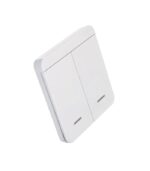 PRZYCISK PODWÓJNY BEZPRZEWODOWY 433MHZ FUTURO BIAŁY