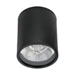 OPRAWA NATYNKOWA SPOT CARLO OKRĄGŁA CZARNA HERMETYCZNA AR111 IP65