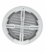 KRATKA OKRĄGŁA WENTYLACYJNA NAWIEWNO-WYWIEWNA fi90-160 mm REGULOWANA BIAŁA - obrazek 2