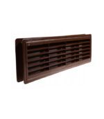 KRATKA DRZWIOWA WENTYLACYJNA DO DRZWI WC BRĄZOWA