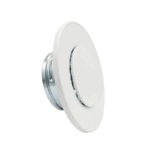 ANEMOSTAT NAWIEWNO-WYWIEWNY FI100mm METALOWY BIAŁY DARCO - obrazek 2