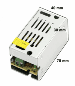 ZASILACZ SIECIOWY DO ZASILANIA TAŚM LED 12V 15W PFC 1.25A IP20 - obrazek 3