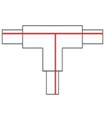 ŁĄCZNIK T2 PRAWY 3-FAZOWY BIAŁY - obrazek 3