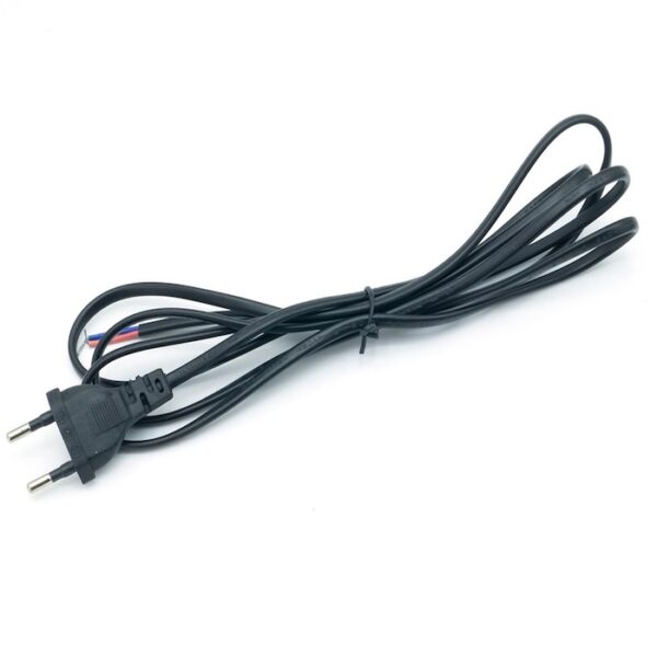KABEL PRZYŁĄCZENIOWY 2 METRY 2X 0.5 CZARNY