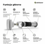 REKUPERATOR DOMOWY ŚCIENNY FI160mm CERAMICZNY WYMIENNIK WYDAJNY 60m3/h ODZYSK CIEPŁA DO 90% - obrazek 9