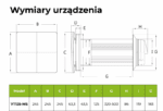 REKUPERATOR DOMOWY ŚCIENNY FI125mm CERAMICZNY WYMIENNIK WYDAJNY 60m3/h LISTA ZUM - obrazek 13