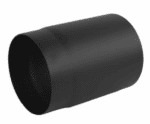 RURA SPALINOWA ŻAROODPORNA FI200mm O DŁUGOŚCI 25cm Z BLACHY STALOWEJ CZARNA PRODMAX