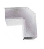 KOLANO PIONOWE 90 STOPNI DO SYSTEMU 200x50mm ŚCIANA-STROP DGP BLACHA OCYNKOWANA - obrazek 4