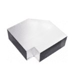 KOLANO POZIOME 90 STOPNI DO SYSTEMU 150x50mm BLACHA OCYNKOWANA PRODMAX - obrazek 3