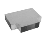 TRÓJNIK POZIOMY 90 STOPNI DO SYSTEMU 200x50mm BLACHA OCYNKOWANA PRODMAX