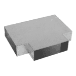 TRÓJNIK POZIOMY 90 STOPNI DO SYSTEMU 150x50mm BLACHA OCYNKOWANA PRODMAX