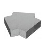 TRÓJNIK POZIOMY Y 120 STOPNI DO SYSTEMU 200x90mm BLACHA OCYNKOWANA PRODMAX