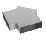 TRÓJNIK POZIOMY Y 90 STOPNI DO SYSTEMU 200x90mm BLACHA OCYNKOWANA PRODMAX