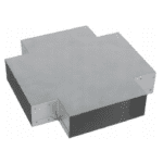 CZWÓRNIK POZIOMY PŁASKI DO SYSTEMU 150x50mm BLACHA OCYNKOWANA PRODMAX