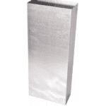 KANAŁ WENTYLACYJNY PŁASKI 200x50mm DŁUGOŚĆ 100cm BLACHA OCYNKOWANA