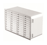 KRATKA WENTYLACYJNA 235x141mm ZAKOŃCZENIE KANAŁU PŁASKIEGO 220x90mm VENTS